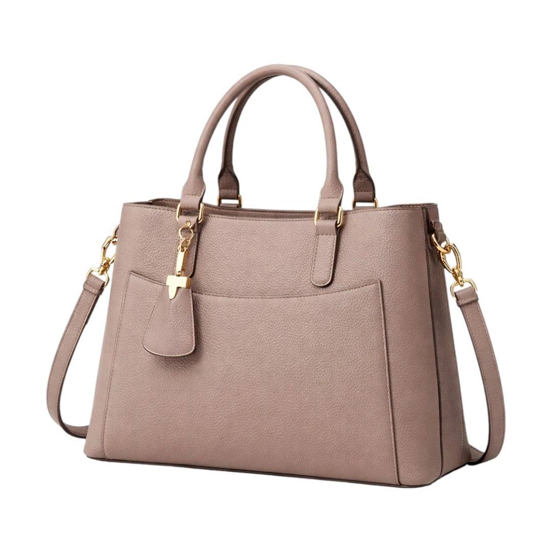 Fumir Elegant Mint Green Braided Handle Women Shoulder Bag