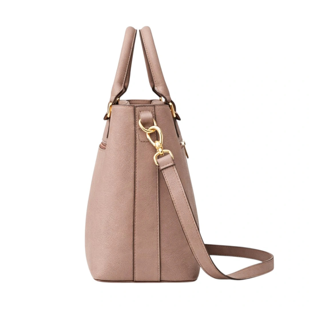 Fumir Elegant Mint Green Braided Handle Women Shoulder Bag